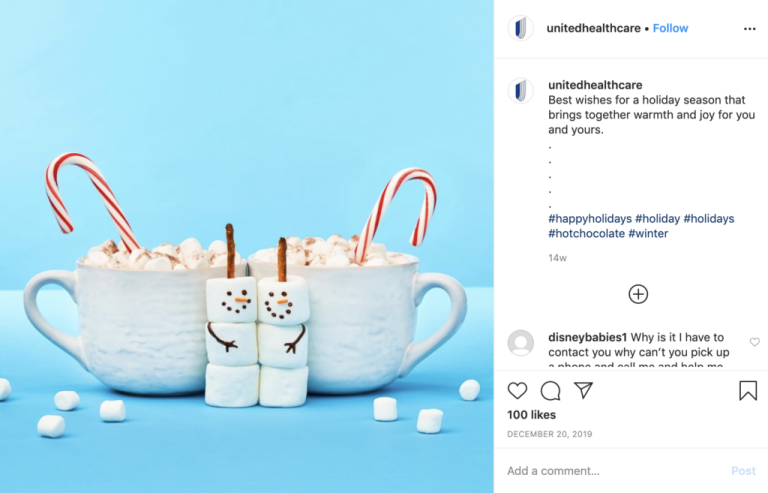 December post and content ideas for Instagram