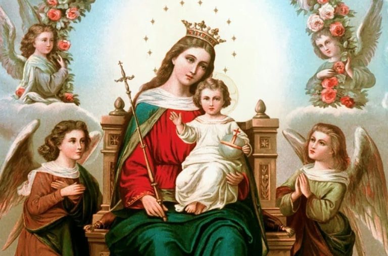Sweet Mother do not go away: Prayer to Holy Mary
