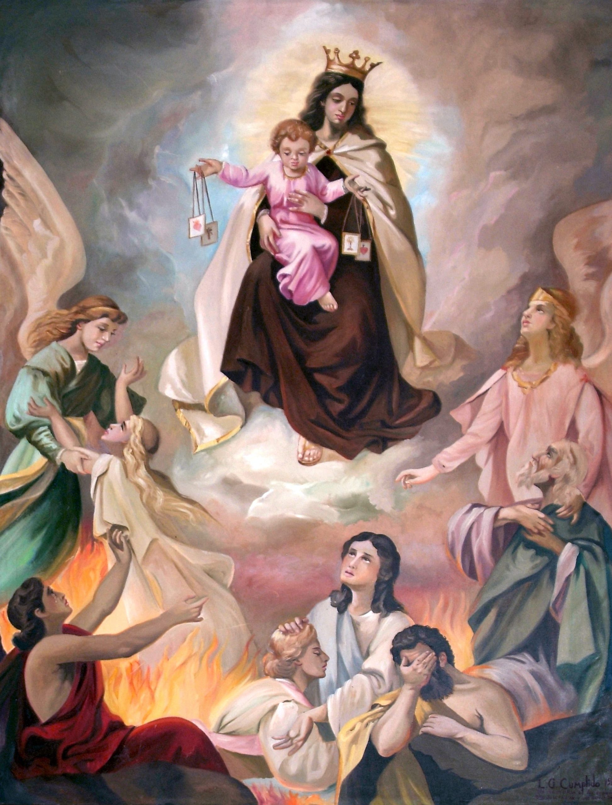 Prayer for the blessed souls in purgatory