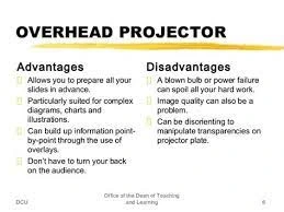 Advantages and Disadvantages of Projectors