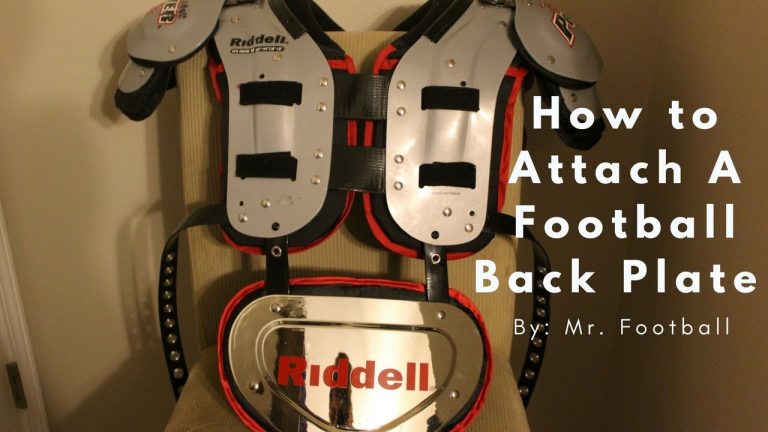 THE BENEFITS OF WEARING A BACK PLATE WHEN PLAYING FOOTBALL